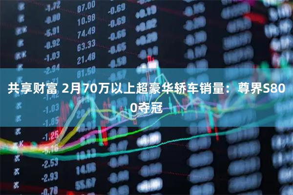 共享财富 2月70万以上超豪华轿车销量：尊界S800夺冠